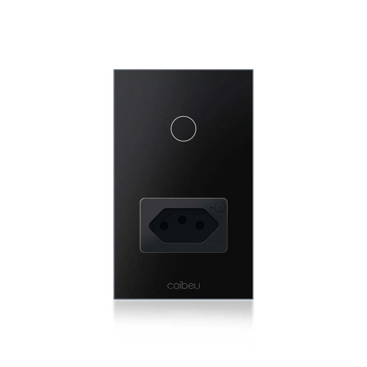 INTERRUPTOR DE PAREDE INTELIGENTE COM TOMADA WIFI