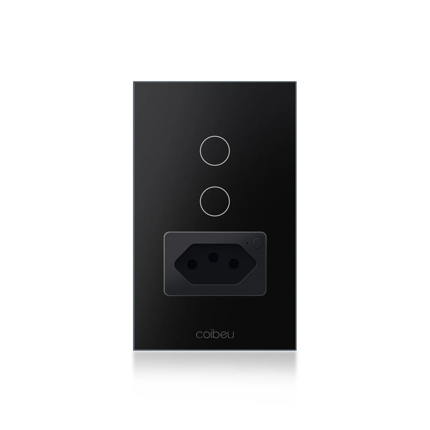 INTERRUPTOR DE PAREDE INTELIGENTE COM TOMADA WIFI